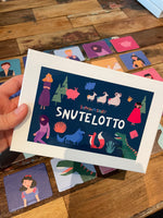 Last inn bildet i Galleri-visningsprogrammet, Snutelotto fra Snipp Snapp Snute. Et spill for hele familien.
